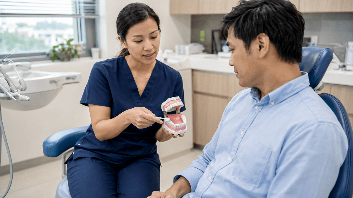 Dental Implant Cleaning vs Teeth Cleaning: What's Different?
