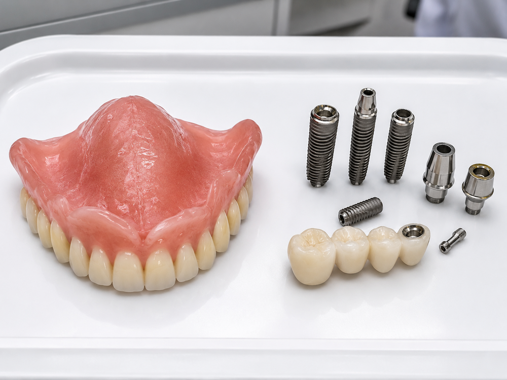 removable dentures vs dental implants