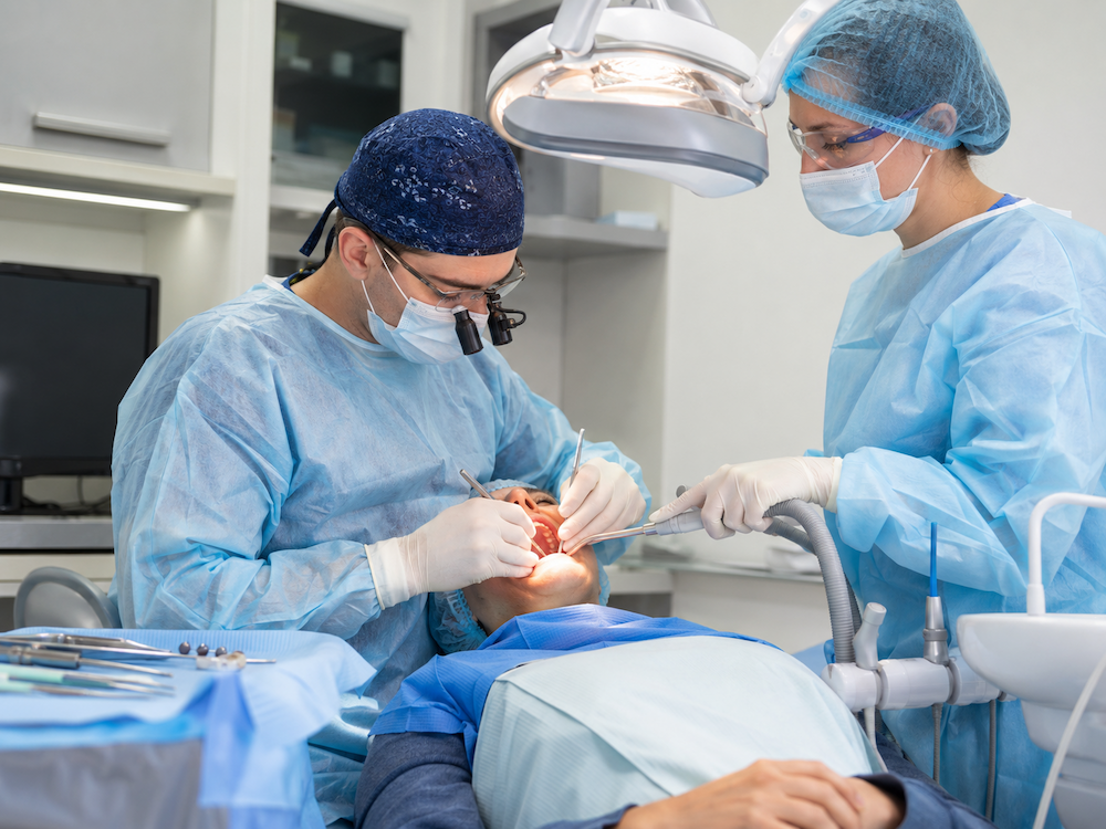 impacted tooth extraction
