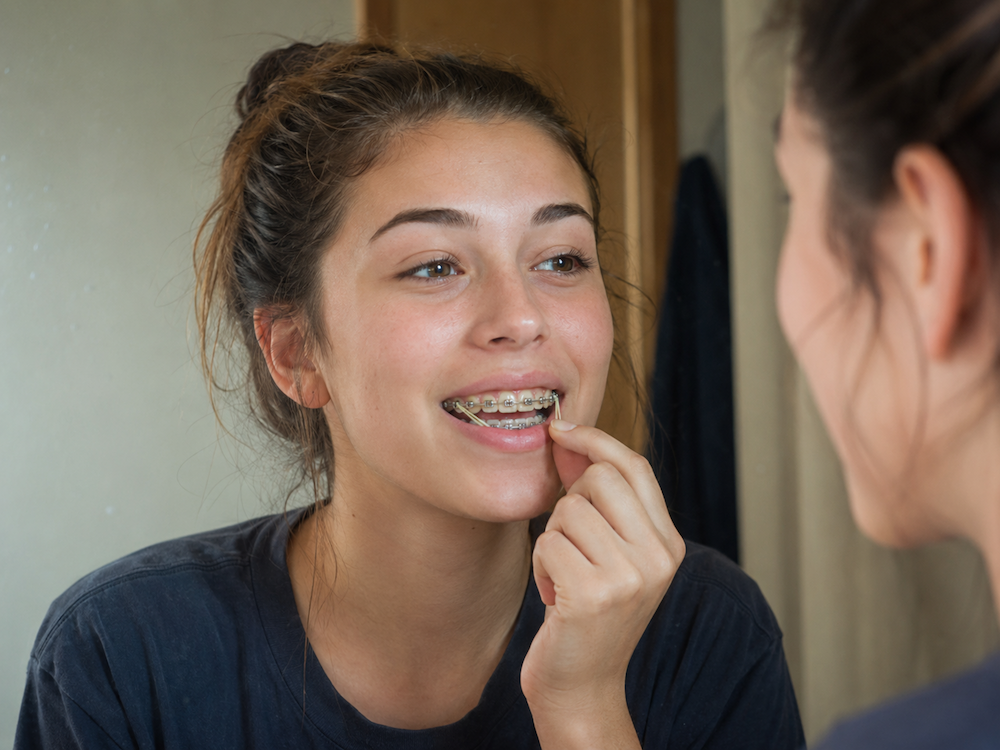 tooth movement during braces