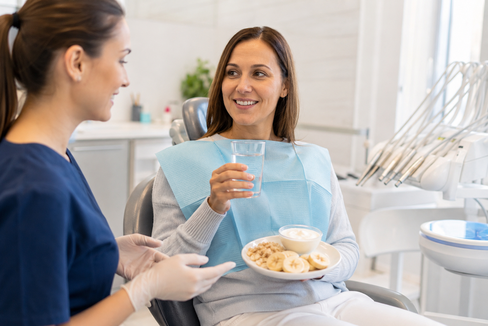 how long to wait to eat after teeth cleaning