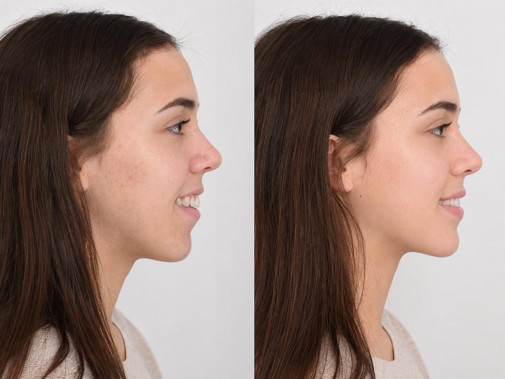 can braces change your face shape